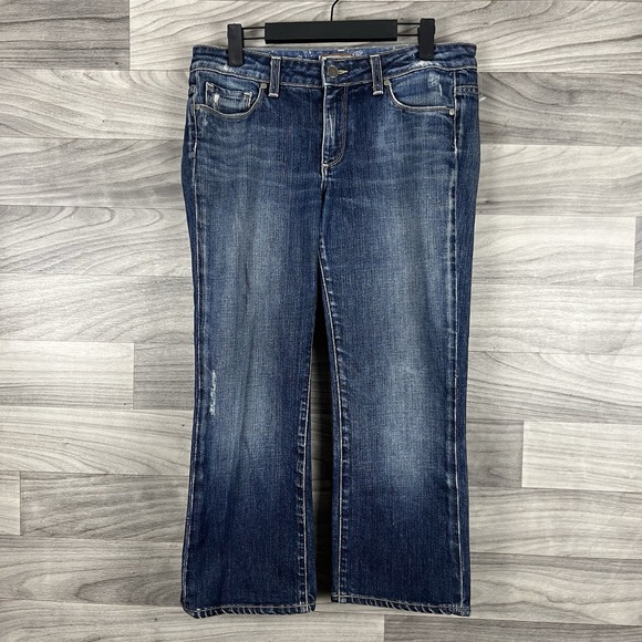 PAIGE Pants - Paige Jeans Womens 30 Blue Medium Wash Capris Hollywood Hills‎ Urban Basic Y2K
